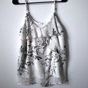 Women's Boutique Floral Tank Top M